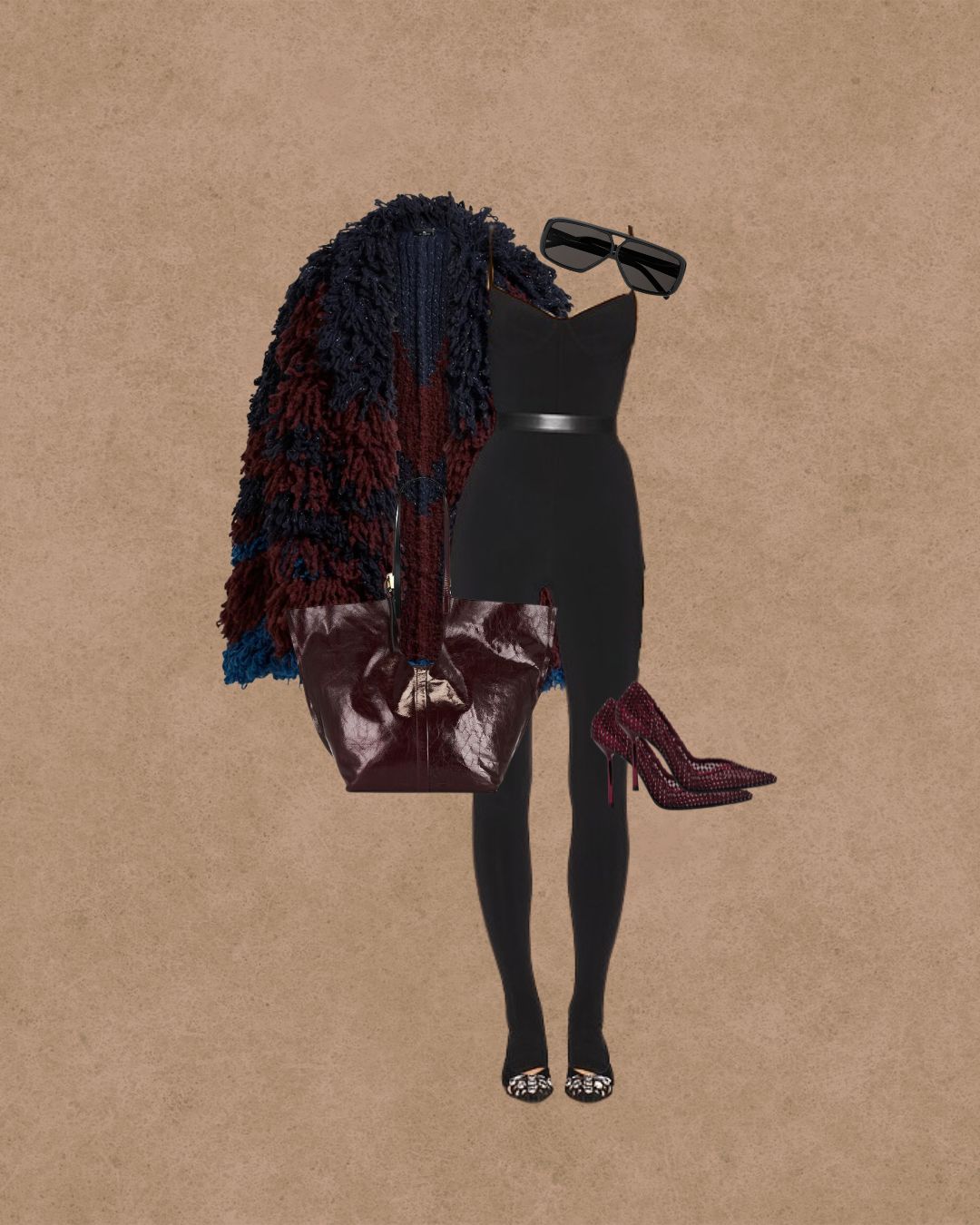 ChicFindsForLife pin, evening burgundy board